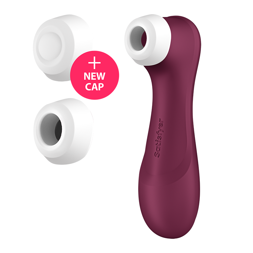 Satisfyer Pro 2 Generation 3 Air Pulse Vibrators - Wine Red