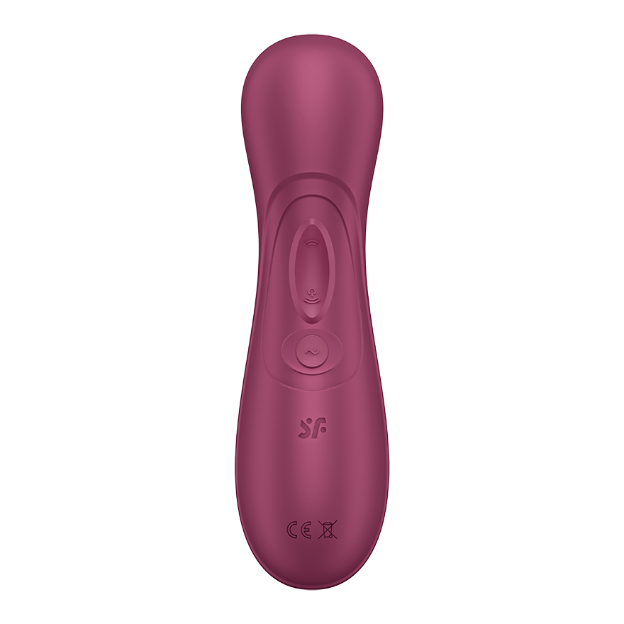 Satisfyer Pro 2 Generation 3 Air Pulse Vibrators - Wine Red