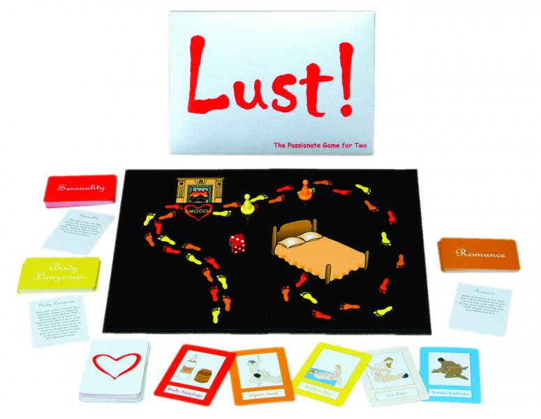 Kheper Games Lust! – Romantic couples board game with foreplay and lovemaking cards