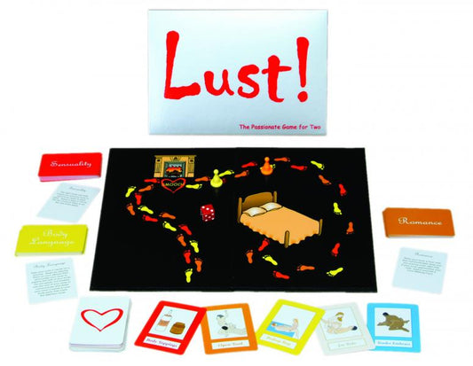 Kheper Games Lust! – Romantic couples board game with foreplay and lovemaking cards