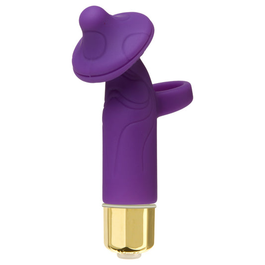 Doc Johnson Wonderland Mystic Mushroom – Mini clitoral massager with silicone cap and 10 functions