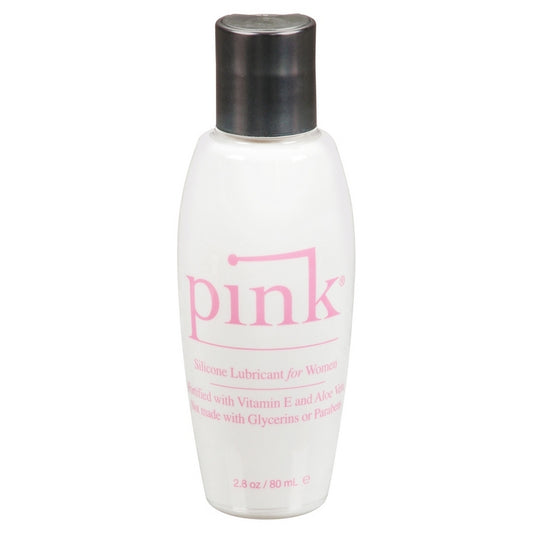 Empowered PINK Silicone-Based Personal Lubricant Bottle