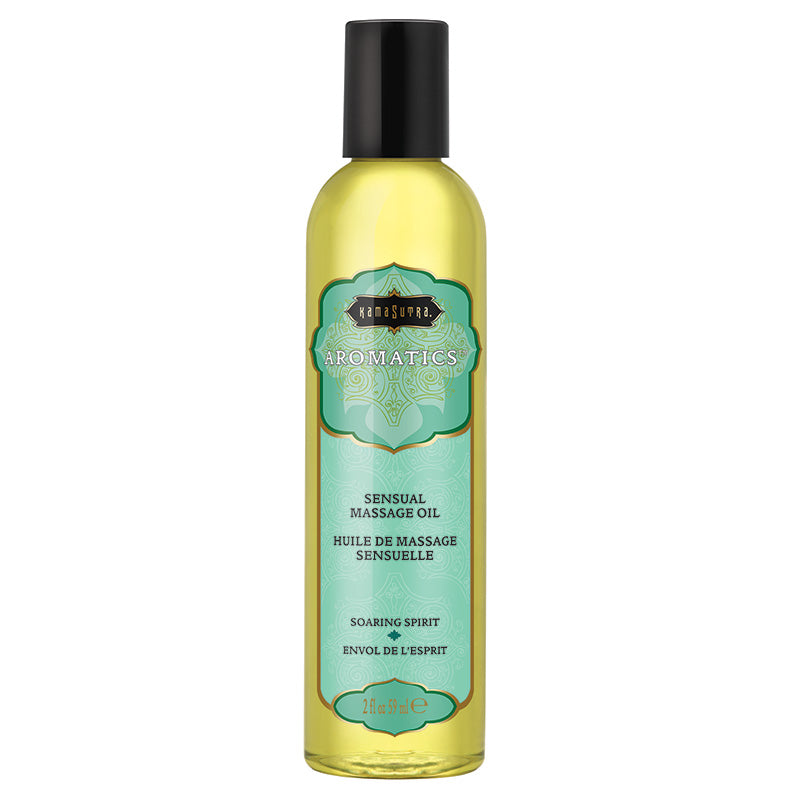 Kama Sutra Aromatic Soaring Spirit Massage Oil 2 oz