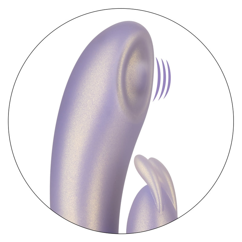 CalExotics G-Love G-Bunny – Pink Thumping G-Spot & Clitoral Silicone Vibrator