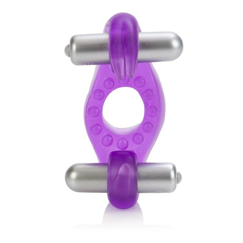 CalExotics Wireless Rockin' Rabbit – Dual Vibrating Couples Enhancer Ring with Bunny Ears