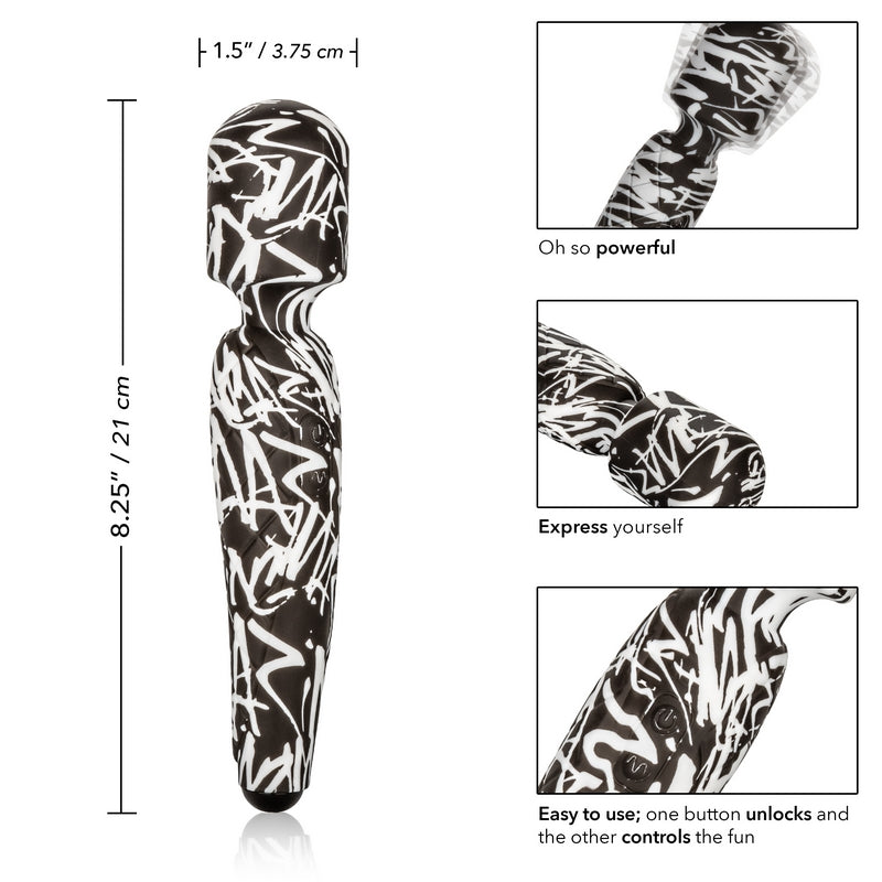 CalExotics Hype Massager with flexible neck and silicone head