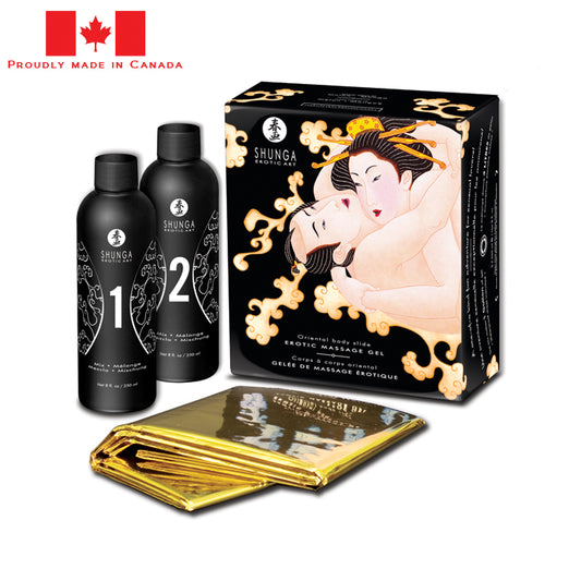 Shunga Oriental Body Slide massage kit
