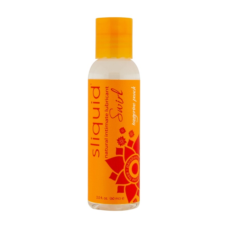 Sliquid Swirl Tangerine Peach Lube 2 oz