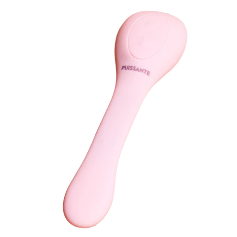 Puissante Coco Dual Stimulator showing flexible design and dual heads