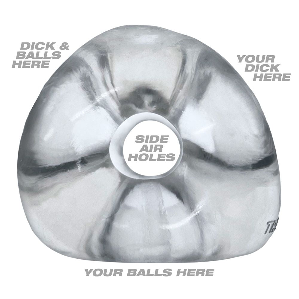OXBALLS TRI-SPORT XL Thicker 3-Ring Cocksling – Extra soft, stretch-fit design for bigger bulge and support