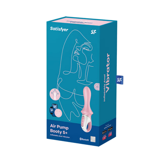 Satisfyer Air Pump Booty 5+ inflatable anal vibrator with app control