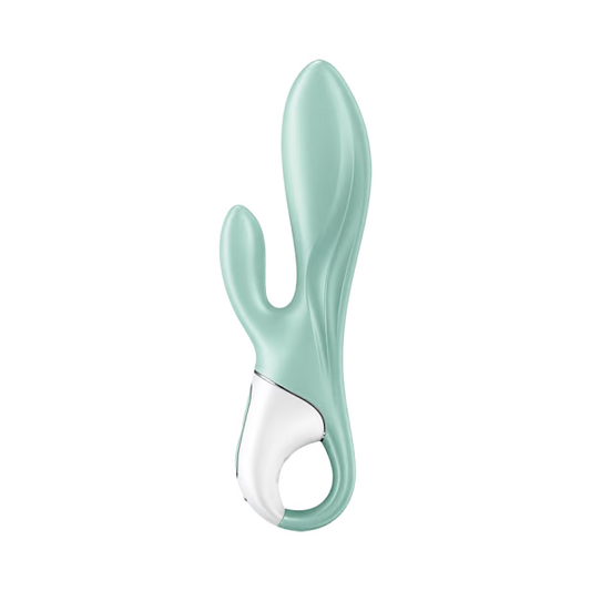 Satisfyer Air Pump Bunny 5+ – Mint Inflatable Rabbit Vibrator with App & Dual Motors