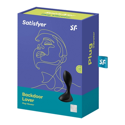 Satisfyer Backdoor Lover – beginner vibrating anal plug for men and women