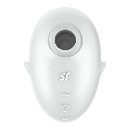 Satisfyer Cutie Ghost – Dual Motor Air Pulse & Vibration Clitoral Stimulator