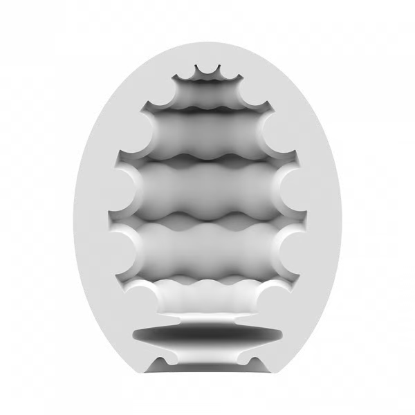 Satisfyer Masturbator Egg 3er Set (Riffle) - Light Green