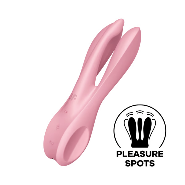 Satisfyer Threesome 1 triple-arm lay-on vibrator with flexible motors