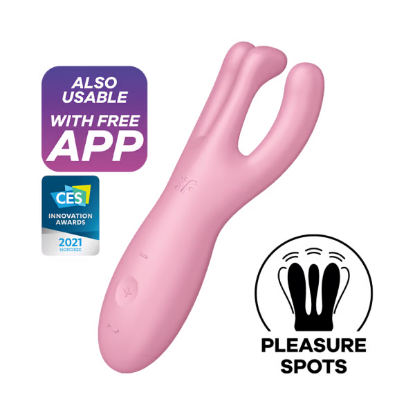 Satisfyer Threesome 4 – App-Controlled Triple-Arm Vibrator