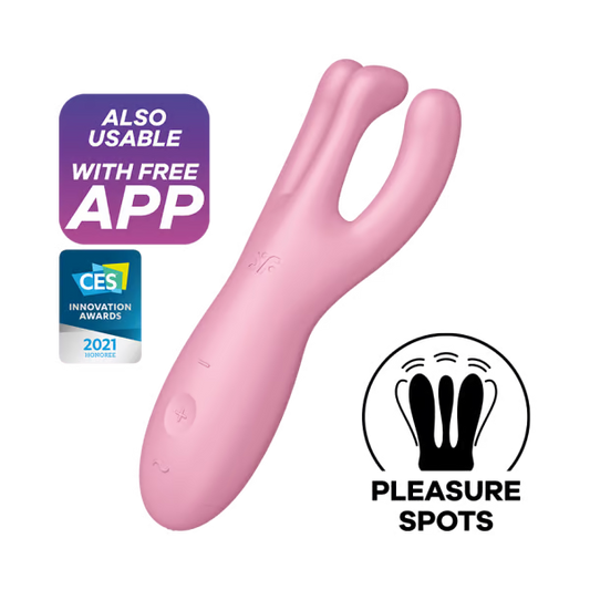 Satisfyer Threesome 4 – App-Controlled Triple-Arm Vibrator