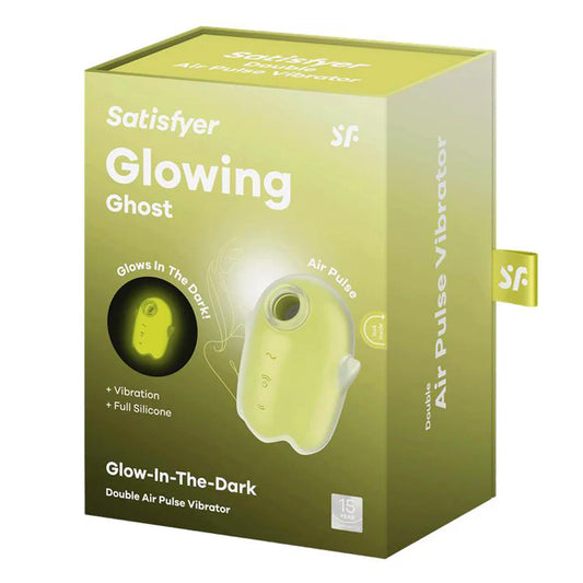 Satisfyer Glowing Ghost – Glow-in-the-Dark Air Pulse Clitoral Stimulator