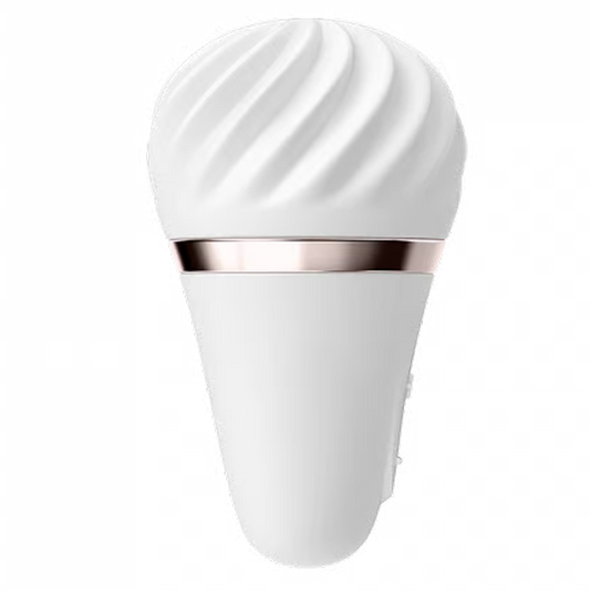 Clitoral lay-on vibrator with 15 vibration settings