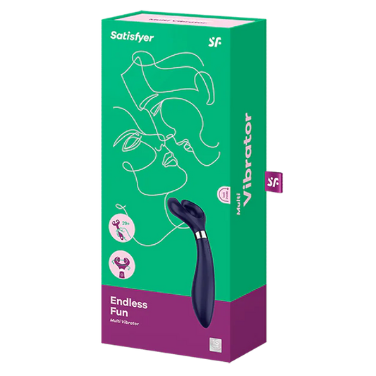 Satisfyer Endless Fun Stimulator - Blue