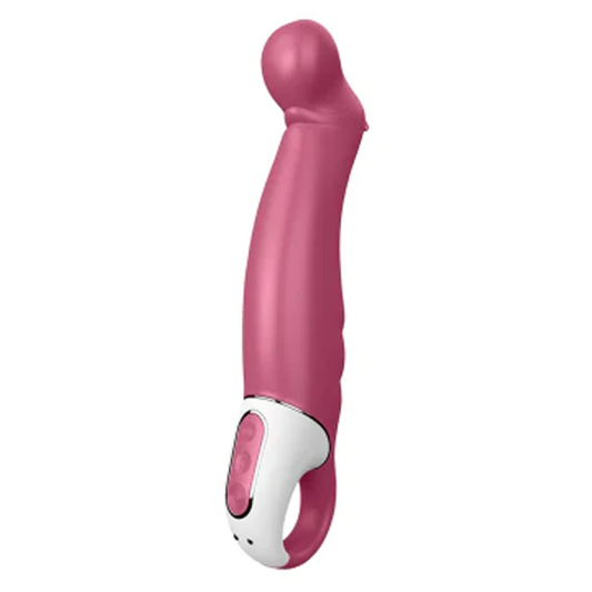 Beginner-friendly quiet G-spot vibrator with deep rumbly vibrations
