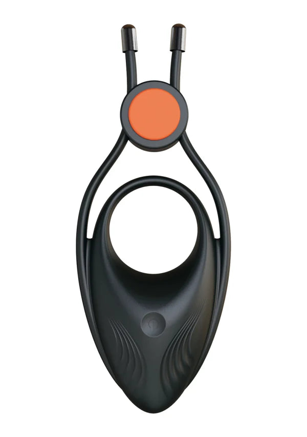 Nasstoys Cockpower Vibrating Adjustable Cock Ring in black