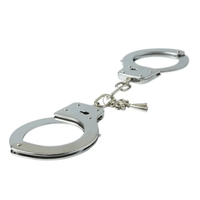 Sportsheets Classic Metal Handcuffs with keys