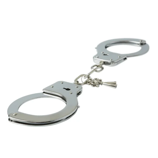 Sportsheets Classic Metal Handcuffs with keys
