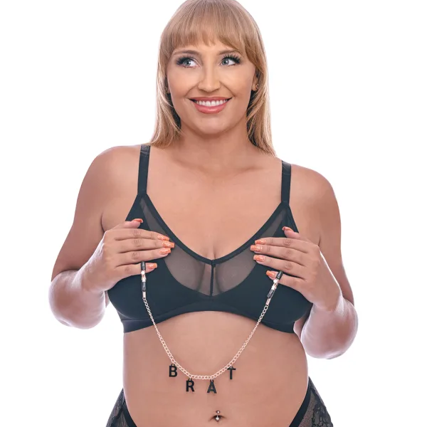 Brat Charmed Nipple Clamps