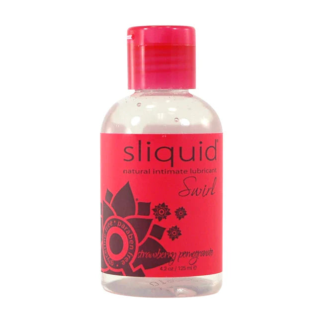 Sliquid Swirl Strawberry Pomegranate Flavored Lubricant