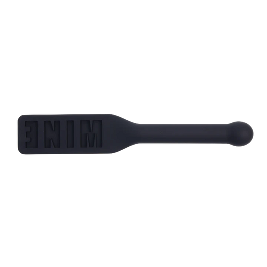 Sportsheets Edge MINE Silicone Paddle with bold imprint