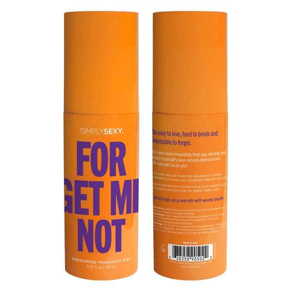 Simply Sexy Pheromone Body Mist – Forget Me Not