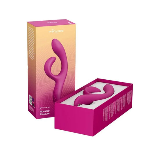 We-Vibe Nova 2 Dual Vibrator in midnight blue – ergonomic and flexible design