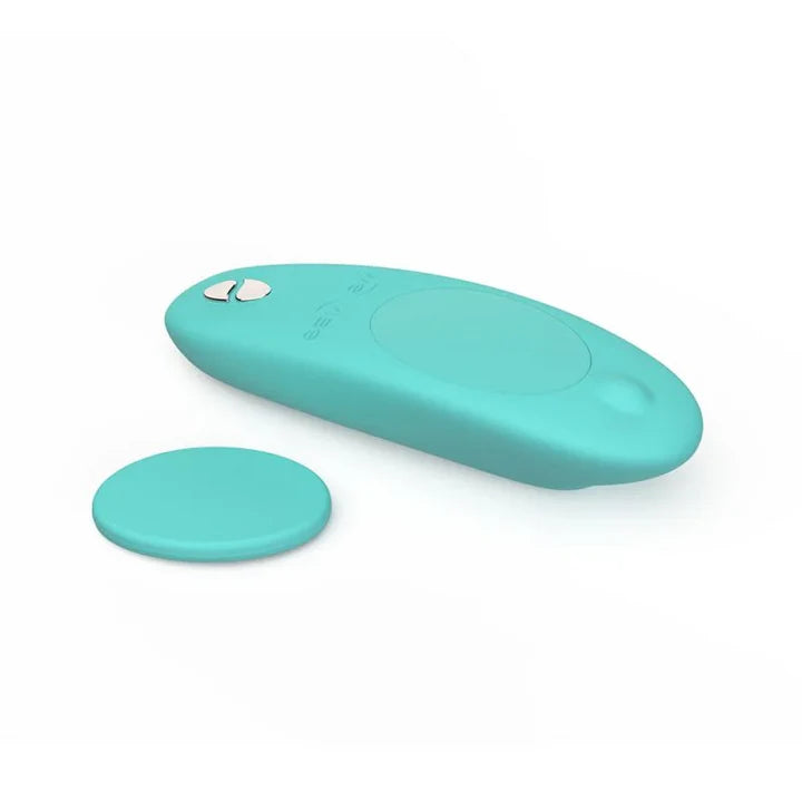We-Vibe Moxie+ wearable panty vibrator with magnetic clip