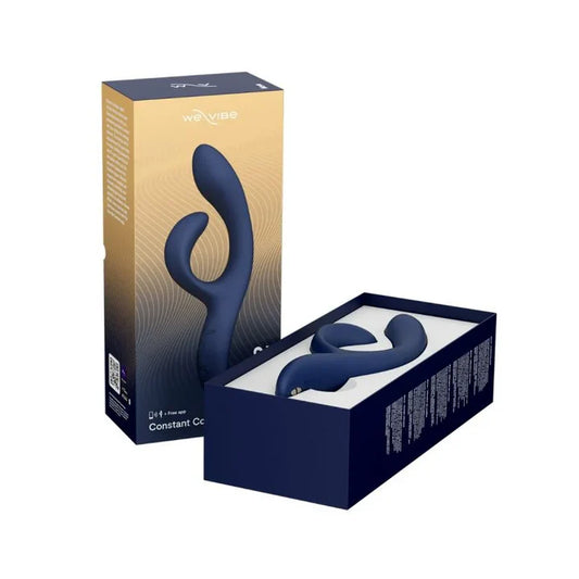 We-Vibe Nova 2 Dual Vibrator in midnight blue – ergonomic and flexible design