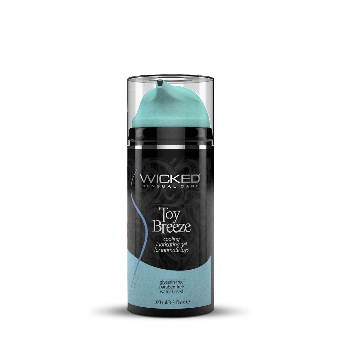 Wicked Toy Breeze – Cooling Water-Based Toy Lubricant - 3.3 oz