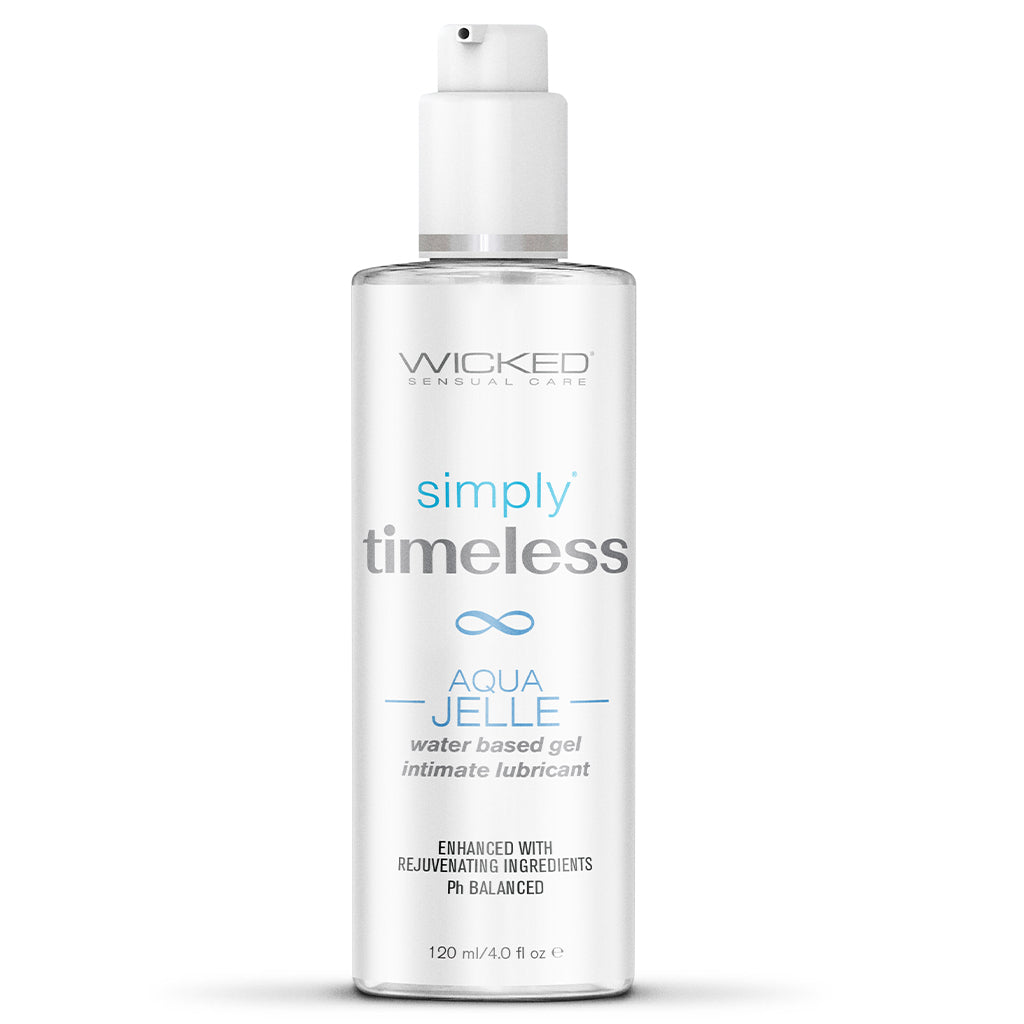 Wicked Simply Timeless Aqua Jelle Lubricant – 4 oz