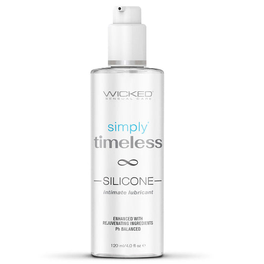 Wicked Simply Timeless Silicone Lubricant – 4 oz