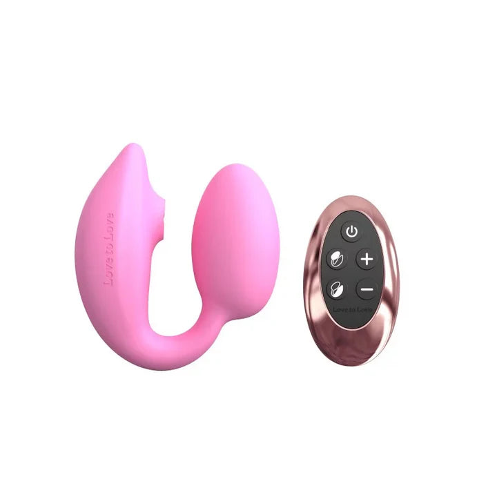Love To Love WonderLover – Flapping Clitoral & G-Spot Vibrator with Remote Control