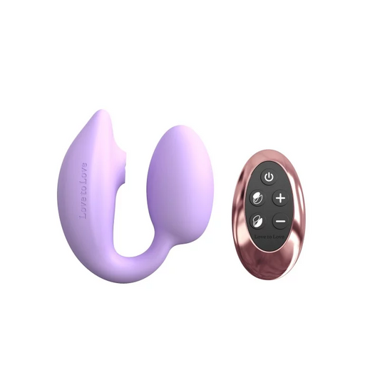 Love To Love WonderLover – Flapping Clitoral & G-Spot Vibrator with Remote Control