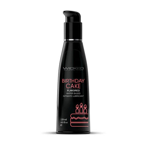 Wicked Birthday Cake Flavored Lube - 2 oz / 4 oz