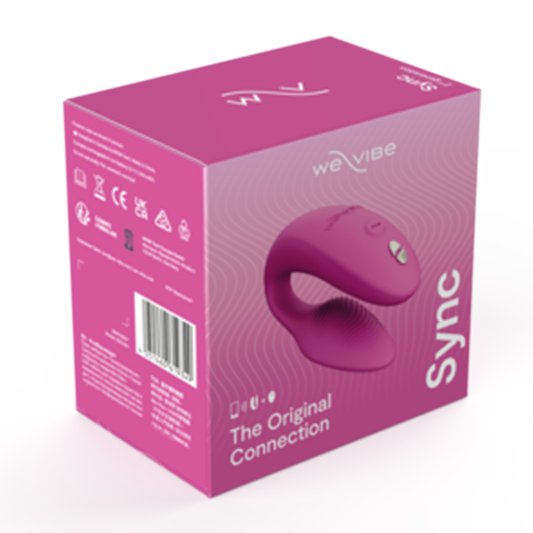 We-Vibe Sync 2 purple couples vibrator with remote control – wearable G-spot and clitoral stimulator