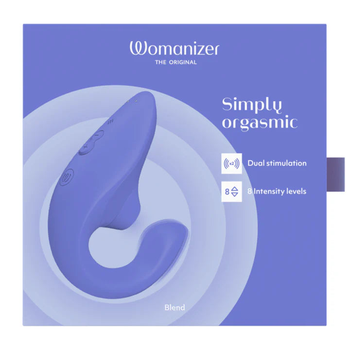 Womanizer Blend Vibrant dual stimulation rabbit vibrator – Pleasure Air technology