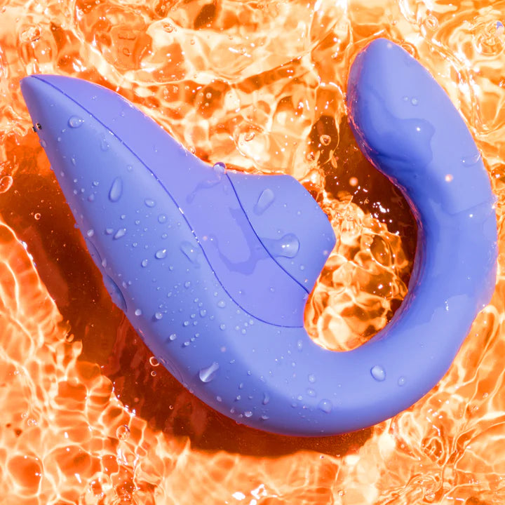 Womanizer Blend Vibrant dual stimulation rabbit vibrator – Pleasure Air technology