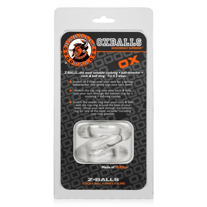 Oxballs Z-Balls Ballstretcher – 2-in-1 Cockring-Ballstretcher