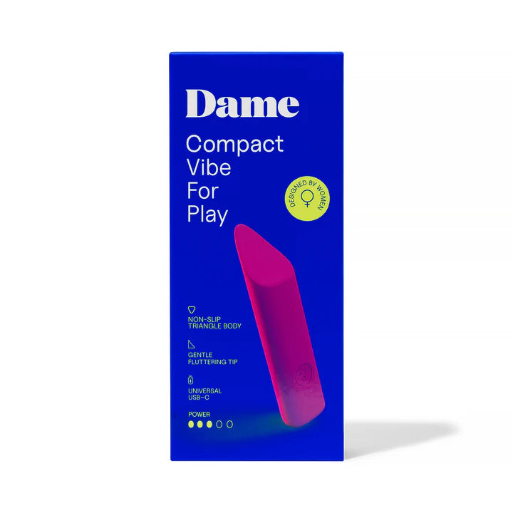 Dame Zig Compact Lipstick Vibrator