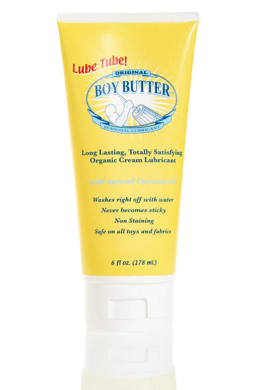 Boy Butter Lube Tube ~ Original Formula 6 oz