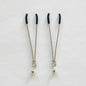 Minimalist Spring Nipple Clips – Stainless Steel Design with Optional Bells