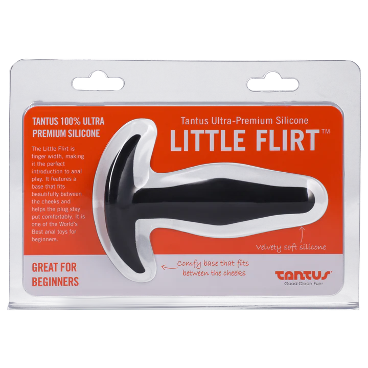 Tantus Little Flirt – Discreet, hypoallergenic silicone anal toy for new users